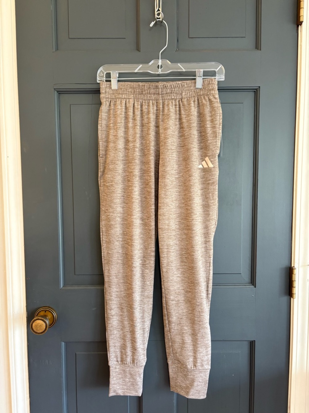 Adidas Kids Jogger Pants Heather Taupe